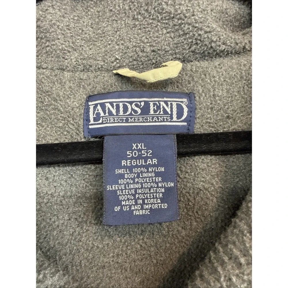 Lands End Men Coat XXL 50-52, Cozy, Warm, Winter